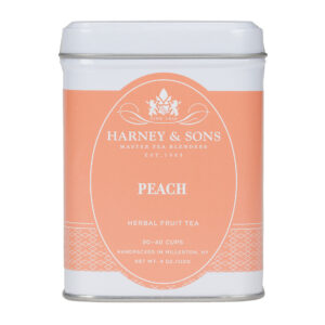 harney & sons peach fruit tea (4oz.tin)
